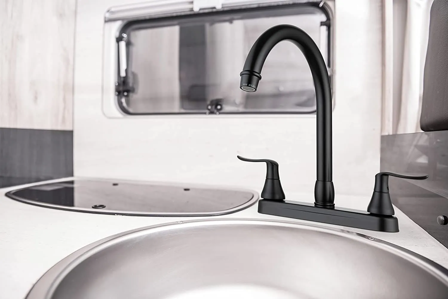 Elegant J-Spout RV Kitchen Fau